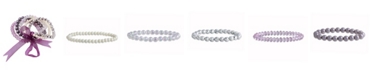 Macy's Set of 5 Imitation Stones Stretchy Bracelets